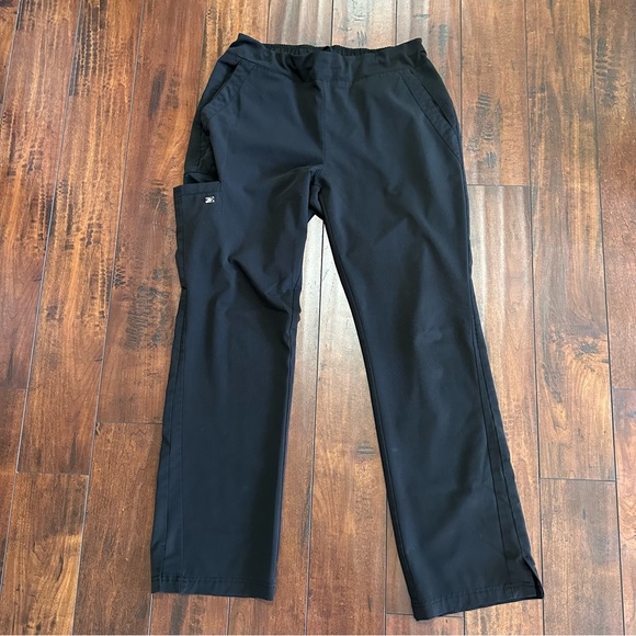COPY - Grey’s Anatomy Signature Black Scrub Pants Size Medium - Picture 1 of 5